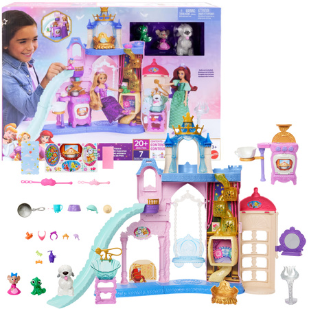 Zestaw Księżniczki Disney Pałac Zwierzątek bajkowy świat przyjaciół nad wodą i na lądzie