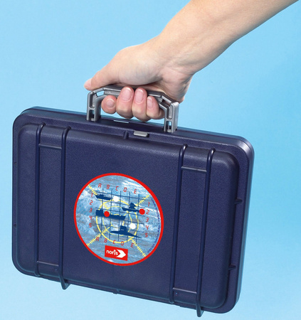 Rodzinna Towarzyska Gra strategiczna w statki okręty w walizce Bitwa Morska 5+