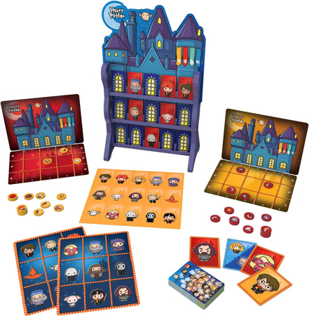 Zestaw Harry Potter magiczna różdżka Hermiony projekcja patronusa i Harry Potter Zestaw 8 gier planszowych