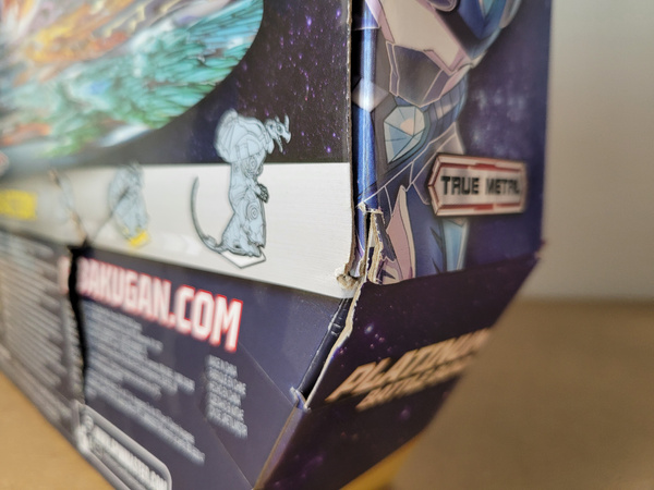 OUTLET Bakugan Evolutions Duży Zestaw Platinum Battle Bundle Figurki Karty BakuCores Mata USZKODZONE OPAKOWANIE