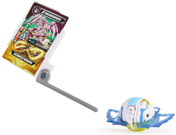 Bakugan Zestaw startowy 3 figurki kolekcjonerskie Atak Specjalny Mantid Titanium Dragonoid Trox Spin Master
