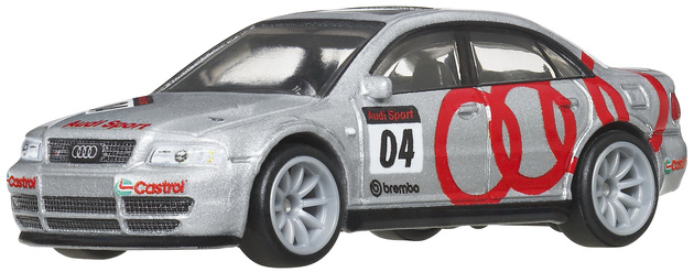 Hot Wheels Premium zestaw pojazdów Team Audi S4 quattro i Fleet Flyer