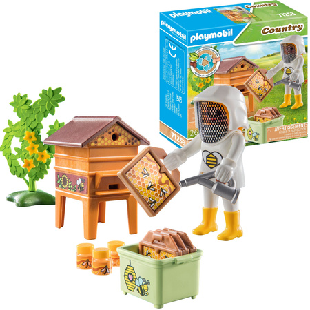 Playmobil Country Zestaw Pszczelarka 26 elementów 
