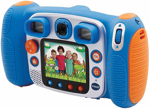 vTech Kidizoom Aparat Duo Camera 5.0 - niebieski + Torba podróżna na niebieski aparat