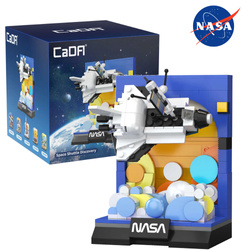Klocki Konstrukcyjne Cada NASA wystawa odkrywacz kosmiczny Space Shuttle Discovery 250 elementów