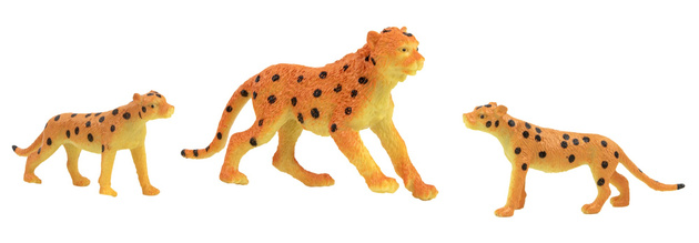 Figurki Zwierzęta Zoo Safari Dzikie Zwierzątka Duży Zestaw Figurek w pudełku 40 elementów