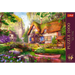 Puzzle 1000 Urocza chatka w lesie Trefl
