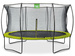 Trampolina ogrodowa z siatką zabezpieczającą Silhouette 366 cm zielona