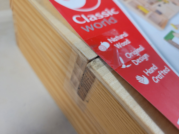 OUTLET Classic World Drewniana walizka z narzędziami WYBRAKOWANY