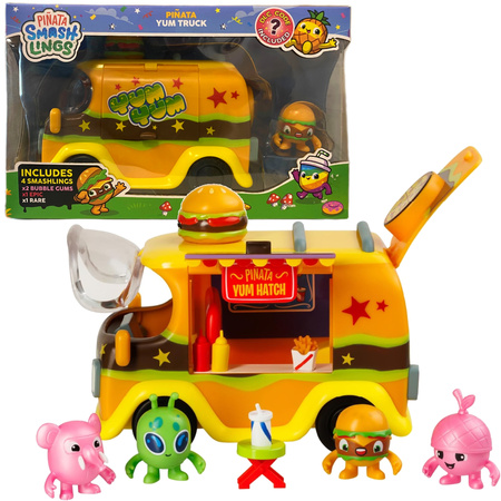 Zestaw Pinata SmashLings Pinata Yum Truck foodtruck+ 4 figurki