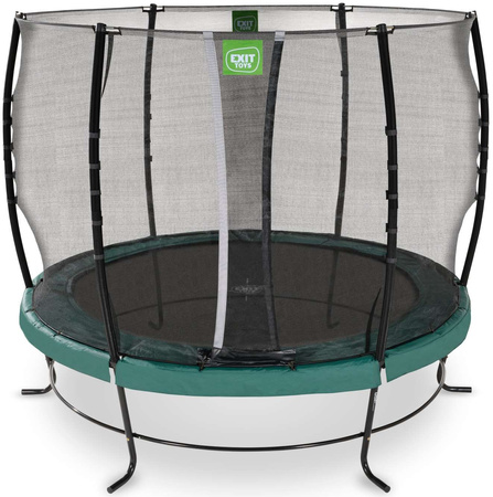 Trampolina ogrodowa z siatką zabezpieczającą Lotus Classic 305 cm zielona