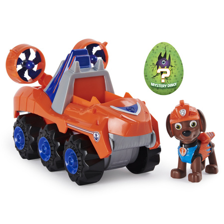 OUTLET Paw Patrol 3w1 Zuma Dino Rescue Pojazd Auto Samochód WYBRAKOWANY