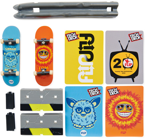 Fingerboard Zestaw Deskorolka + Przeszkoda 2pak Flip I Grind Vs Series Tech Deck