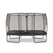 Trampolina ogrodowa z siatką zabezpieczającą na nóżkach Allure Premium 214x366 cm czarna