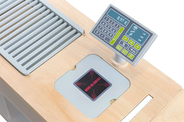 Small Foot Stoisko sklepowe dla dzieci Fresh,Kuchnia, Kawiarnia, Stragan,Stoisko z przekąskami, Kiosk