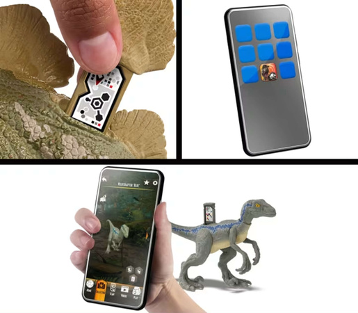 Figurka Interaktywna Dinozaur Allosaurus Jurassic World Epic Evolution 43 cm Dźwięk