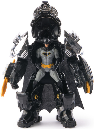 DC Comics Metal Force Zestaw Figurka + Zbroja Batman Superbohater Nocny Rycerz 10 cm