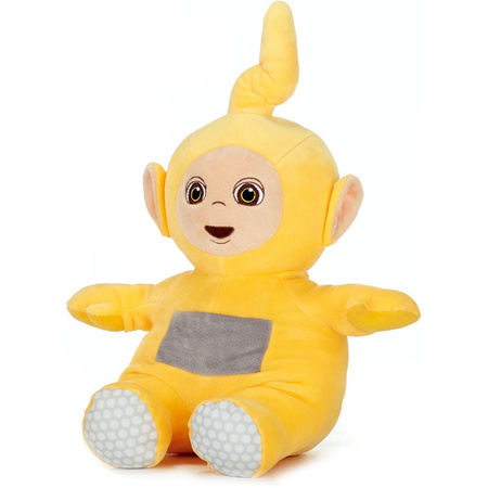 Teletubisie maskotka Laa-laa 30cm USZKODZONA