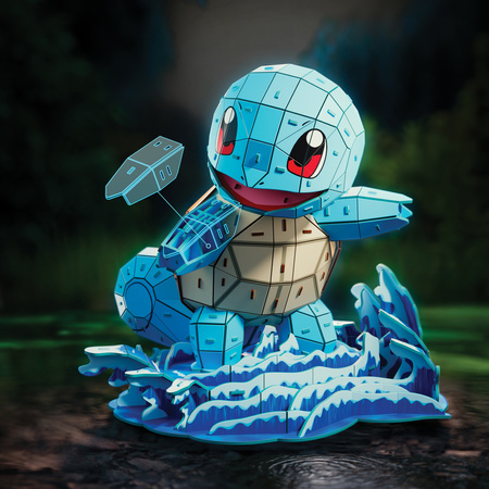 Puzzle 4D Build Pokemon Squirtle model 3D do złożenia