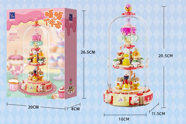 Klocki konstrukcyjne Pantasy Dreamy Princess 258 elementów