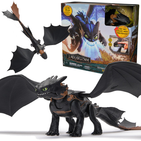 Jak Wytresować Smoka Szczerbatek I Wybuch Plazmy Figurka Interaktywna 38 Cm