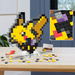 Zestaw Klocków Konstrukcyjnych Pokemon Pikachu Pixel Art figurka 400 elementów