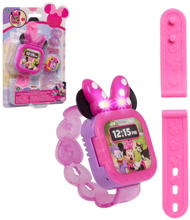Disney Smartwatch Interaktywny Zegarek różowy Mini Dźwięk Myszka Minnie 