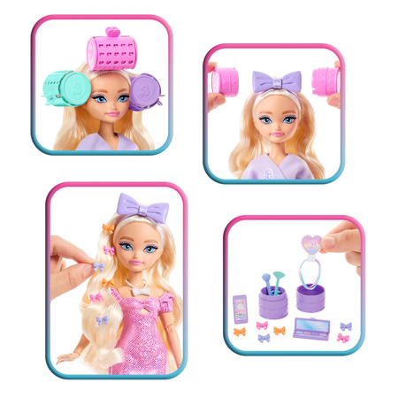 Barbie Dream Besties Get Ready With Barbie Zestaw Malibu Lalka modowa + akcesoria