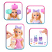 Barbie Dream Besties Get Ready With Barbie Zestaw Malibu Lalka modowa + akcesoria