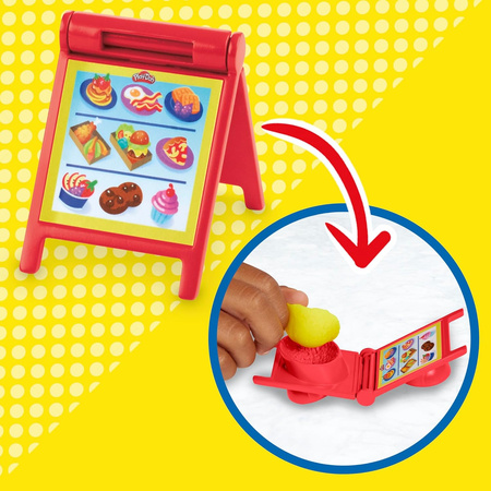 Play Doh ciastolina modelina zestaw kreatywny Restauracja Kitchen Creations