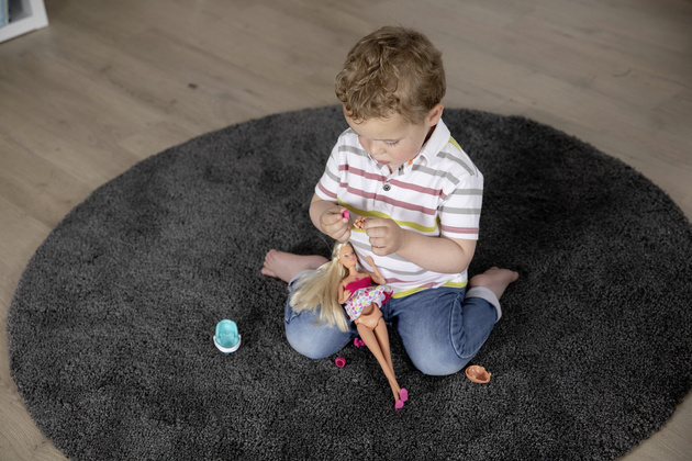 Zestaw Lalka Steffi w ciąży z dźwiękiem Bobas, nosidełko i akcesoria