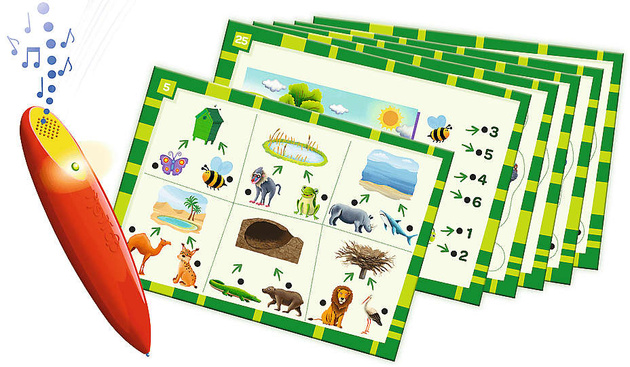 Zwierzęta Magiczny Ołówek Gra Edukacyjna Trefl