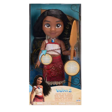 Lalka Disney Princess Śpiewająca Księżniczka Vaiana Moana z tatuażem i Oarem 35 cm