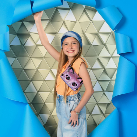 Purse Pets Purdy Purrfect torebka z tęczowymi oczami