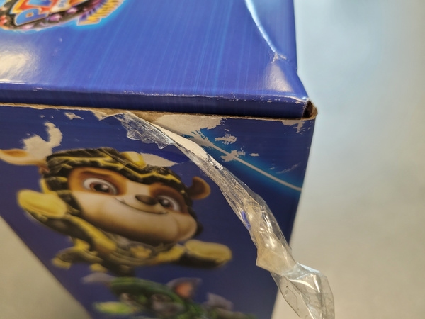 OUTLET Psi Patrol Pojazd Radiowóz Transformujący Kosmiczny Figurka Chase Deluxe 2w1 Wielki Film USZKODZONE OPAKOWANIE