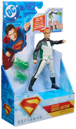DC Comics Epic Strike mała figurka Green Lantern ruchoma lalka Zielona Latarnia 15 cm + akcesoria