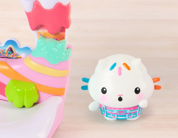 Koci Domek Gabi Film Zestaw Słodki Balkon Łakotka Figurka + akcesoria Gabby's Dollhouse the Movie