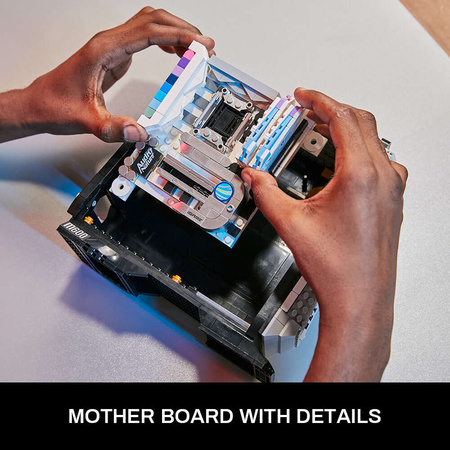 Klocki konstrukcyjne Pantasy PC Komputer do gier X iGame 1000 elementów