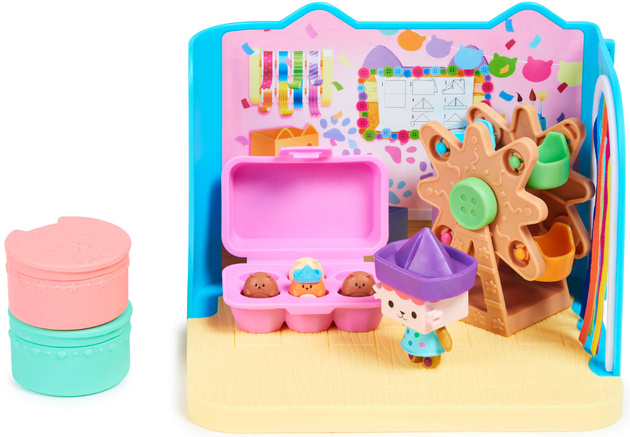 Koci Domek Gabi Duży Zestaw Interaktywny domek Purrfect Dollhouse + 6 pokoi i akcesoria