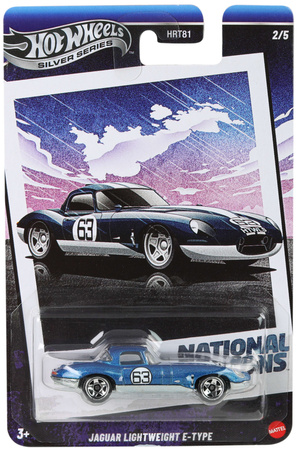 Hot Wheels National Icons auto Jaguar Lightweight E-Type 7 cm