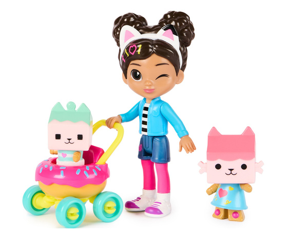 Koci Domek Gabi Zestaw Kocia Opiekunka Gabby's Dollhouse figurki + akcesoria