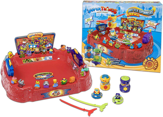 Super Things Battle Spinners Arena plansza do gry + figurki