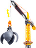 Duży Dźwig Żuraw zdalnie sterowany 110 cm obrotowe ramię + pilot