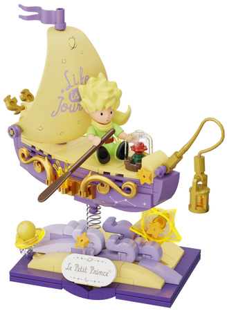 Klocki konstrukcyjne Pantasy Mały Książę Łódź Starry Ride Boat Le Petit Prince 114 elementów