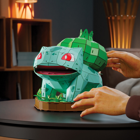 Puzzle 4D Build Pokemon Bulbasaur model 3D do złożenia