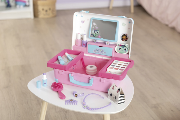 Koci Domek Gabi Walizka Beauty Kuferek Kosmetyczny 15 akcesoriów