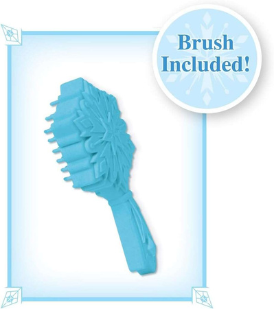 Lalka Głowa do czesania i stylizacji włosów Księżniczka Disney Elsa Kraina Lodu +szczotka