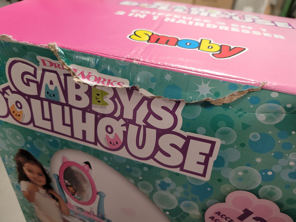 OUTLET Koci Domek Gabi Toaletka Studio Kosmetyczne Makijaż Taboret 12 akcesoriów USZKODZONE OPAKOWANIE