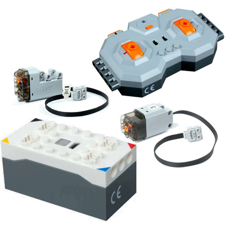 Klocki konstrukcyjne CaDA Zdalnie sterowany samochód 54 cm Auto wyścigowe Phantom Wing Pojazd 1817 elementów C63009W z napędem Power System JV1010/JV8011/JV5028/JV5029