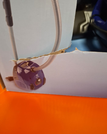 OUTLET Odkurzacz Electrolux Niebieski Dźwięk Funkcja Ssania Dla Dzieci Klein USZKODZONE OPAKOWANIE